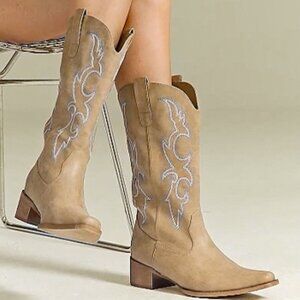 Embroidered Cowgirl Boots